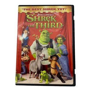 DreamWorks Shrek The Third Full-Screen DVD Movie NTSC Rated PG